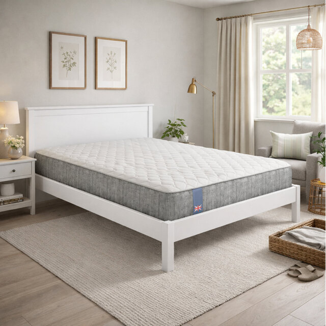 Medium Support Hybrid Mattress with Pocket Springs and Memory Foam