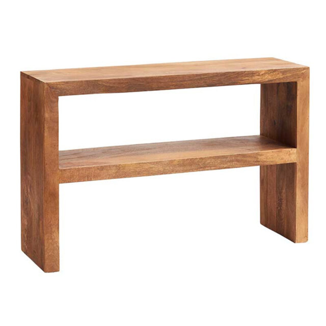 Adeliza 118cm Solid Wood Console Table