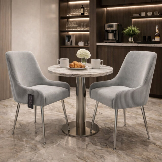 Tufted Velvet Upholstered Upholstered Back Side Chair