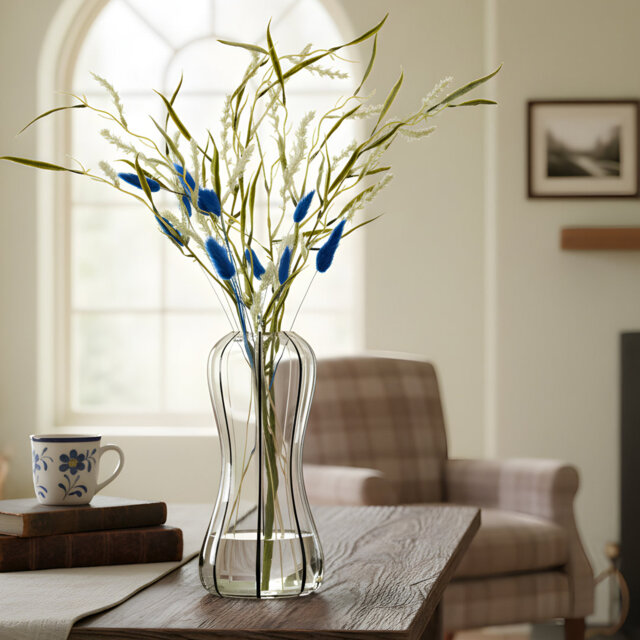 Linea Handmade Glass Table Vase