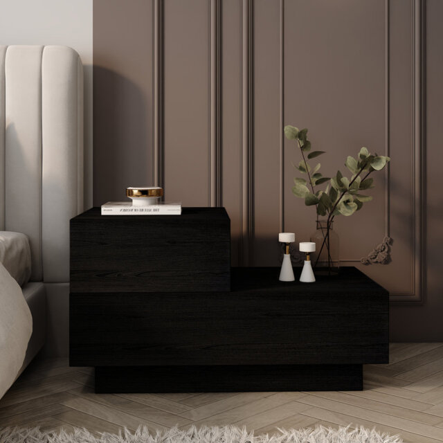 70cm W Particle Board / Chipboard Bedside Table