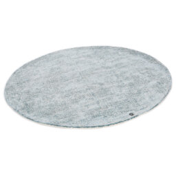 """Groove Uni"" rug, Tom Tailor, color beige, 140cm round in , Turquoise"