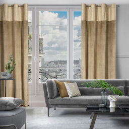 Design 91 Polyester Room Darkening Eyelet Curtains Panel
