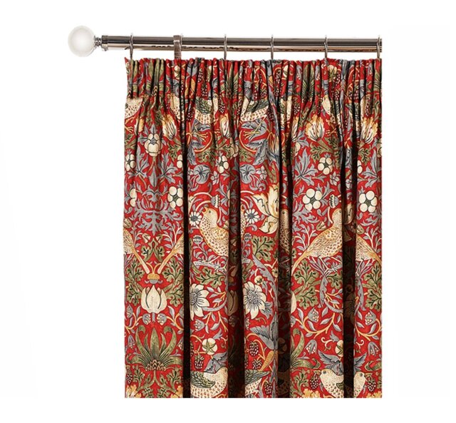 Fitzwilliam Cotton Room Darkening Curtain Pair