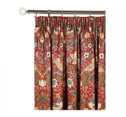 Fitzwilliam Cotton Room Darkening Curtain Pair