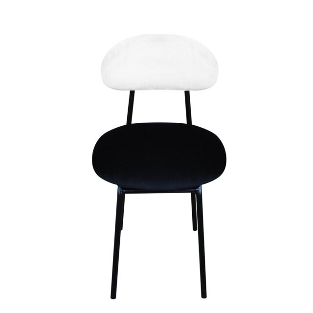 Plum Upholstered Slipper Chair