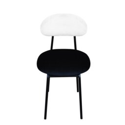 Plum Upholstered Slipper Chair