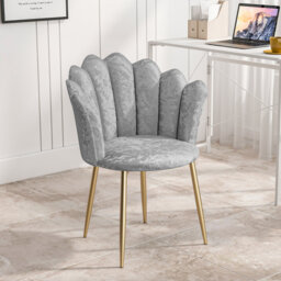 Velvet Swivel Side Chair