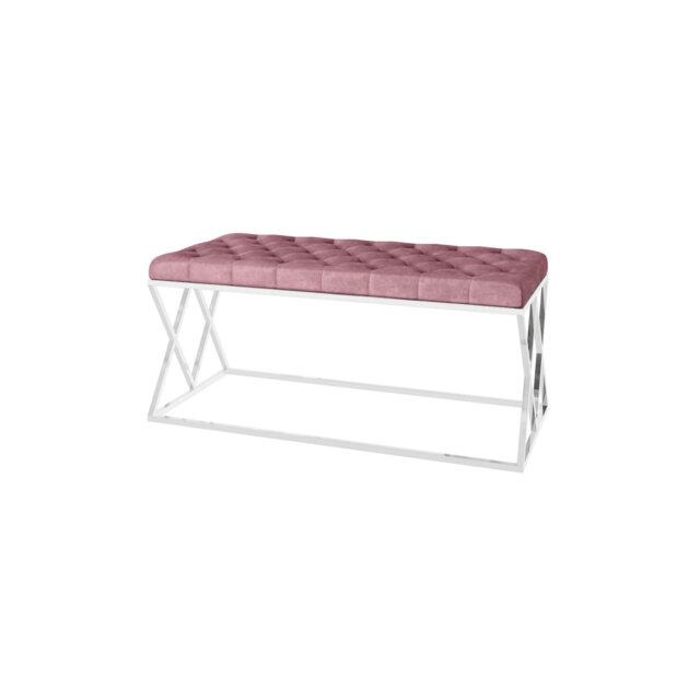 Arsim Velvet Upholstered Bench
