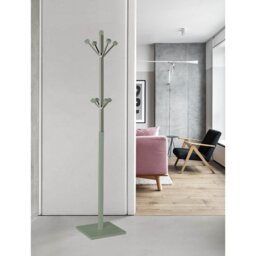 Fressia Solid Wood Freestanding 8 - Hook Coat Rack