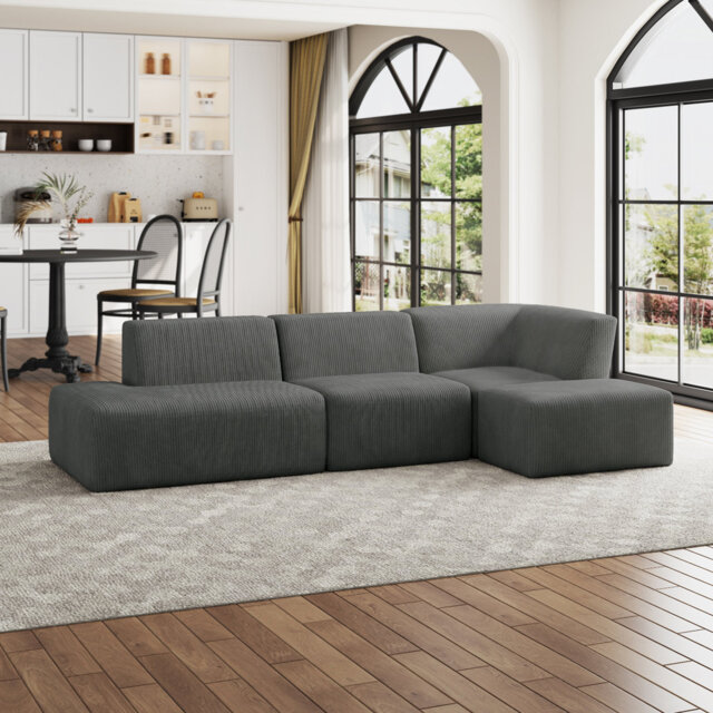 Berlare Reversible Modular Corner Sofa