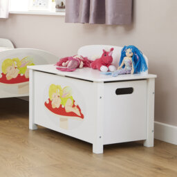 Kids Wooden Fairy Toy Box