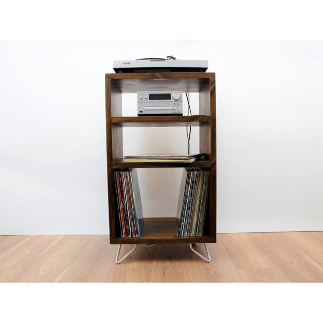 Record Player Stand, Vinyl LP Record Storage, Hifi Rack, Turntable Unit, Vinyl Storage Furniture