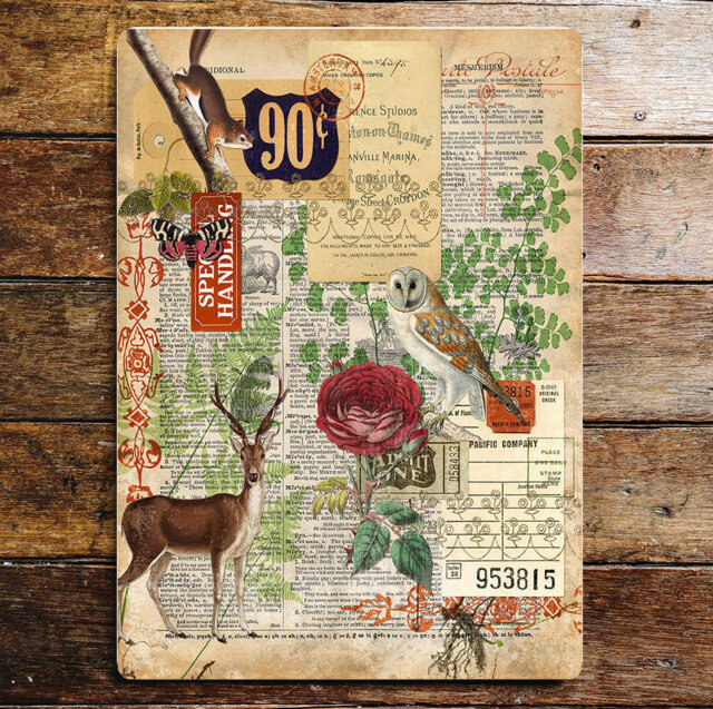Handmade Wall Decor on Metal