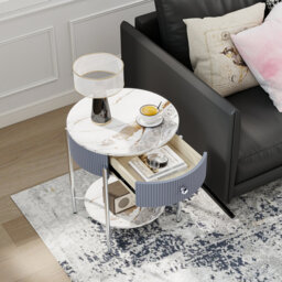 Woodville Side Table with Storage