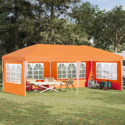 Vidaxl Pop-Up Party Tent 210D Oxford With Sliver Coating Event Shelter Gazebo