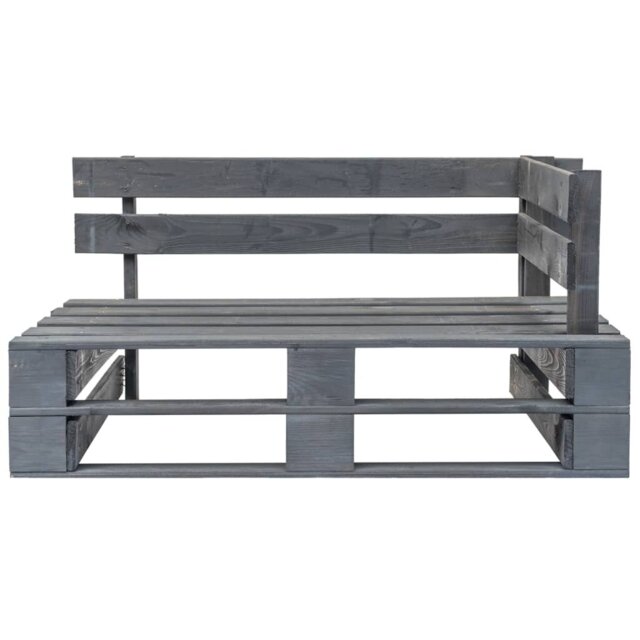 Parsonsfield Wooden Garden Pallet Corner Bench
