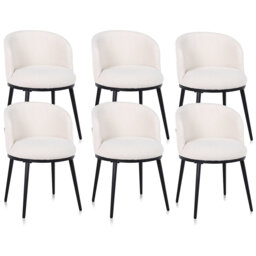 47.5cm H Velvet Upholstered Metal Spindle Side Chair in Brown