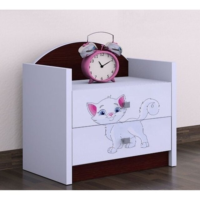Jaylin 2 Drawer Nightstand