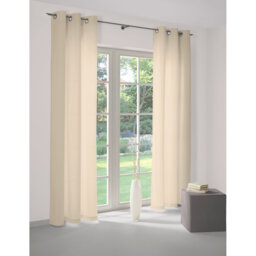 Newbury 67% Polyester And 33% Cotton Room Darkening Single Curtain Panel