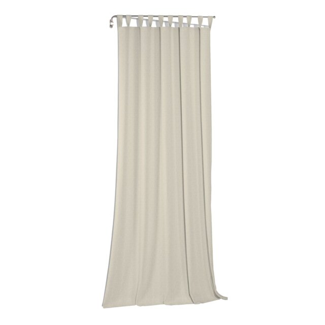 Salley Tab Top Curtain Single Panel, opaque