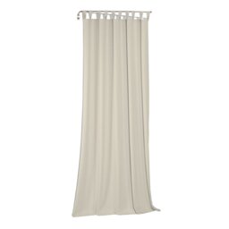 Salley Tab Top Curtain Single Panel, opaque