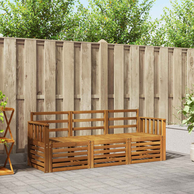 Sofa Sets Solid Acacia Wood Outdoor Furniture Garden Seating Solutions