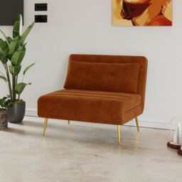Taysia 79Cm Armless Sofa Bed