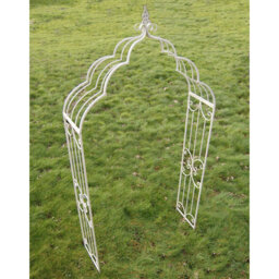Crocett 122cm W x 38cm D Steel Arbour
