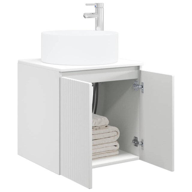Single Bathroom Vanity with Ceramic Basin