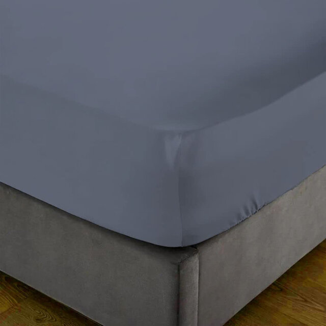 Aurelian 100% Cotton Percale Fitted Sheet