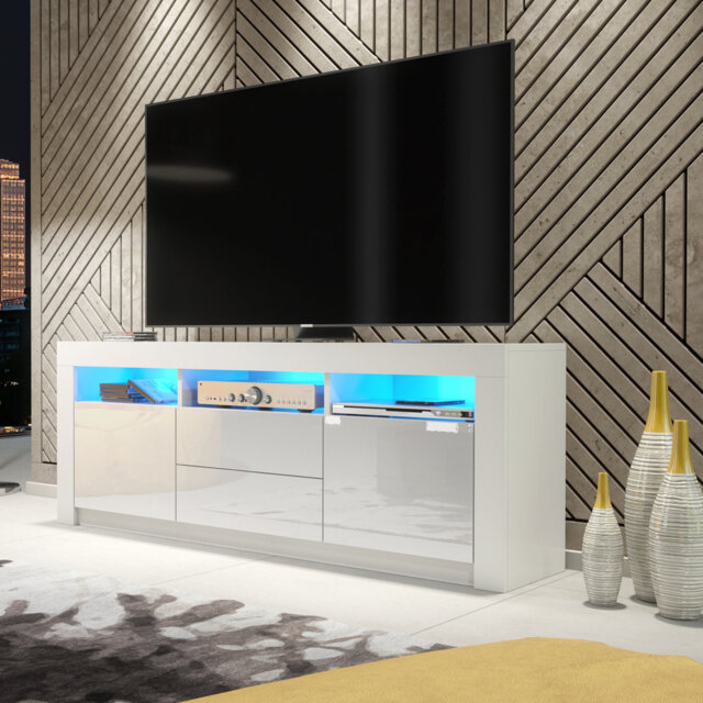 "Archivaldo Unfinished TV Stand for TVs up to 48"""