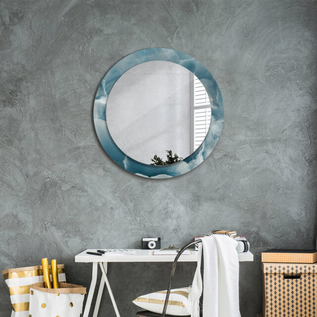 Huldar Glass Flat Wall Mirror