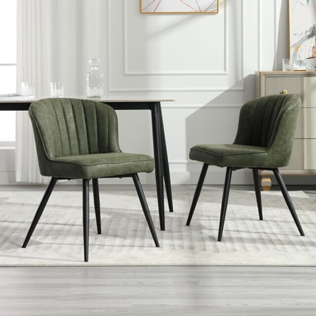 47.5cm H Upholstered Metal Accent