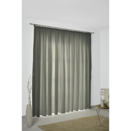 Uni Collection 100% Cotton Room Darkening Curtain Single Panel