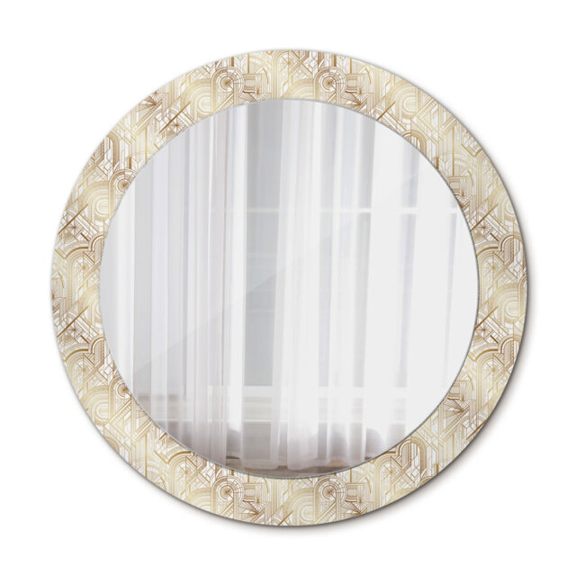 Huldar Glass Flat Wall Mirror