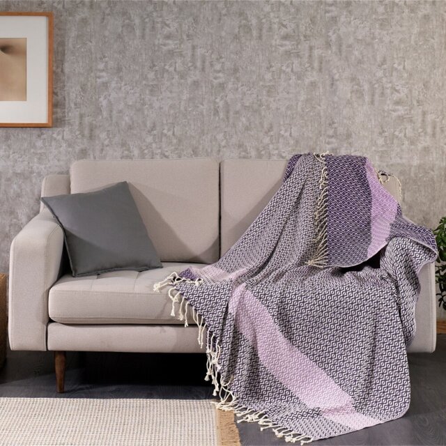 Hand Woven Throw Blanket