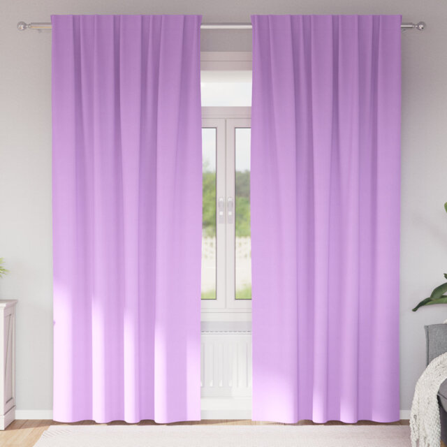 Curtains With Curtains 2 Pcs Polyester