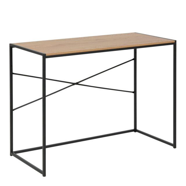 Agnius Metal Base Writing Desk