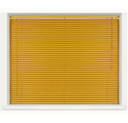 PVC Venetian Window Blind, Moisture-Resistant Wood Effect Finish with Easy Fit Design
