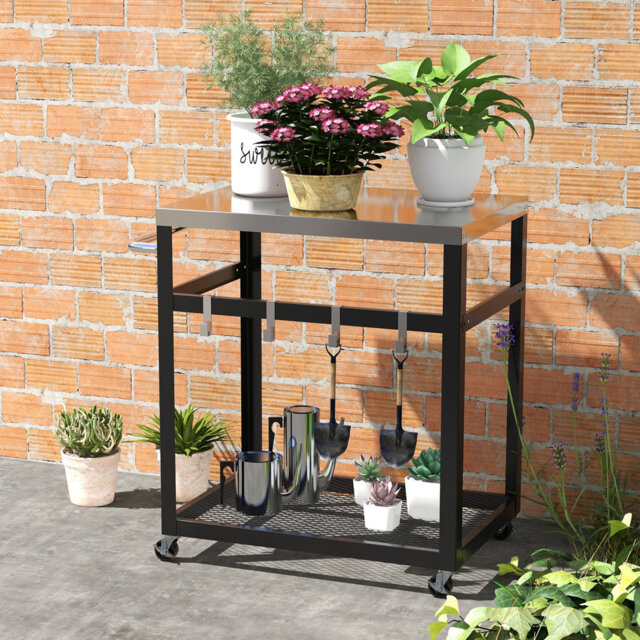 Metal Bar Cart