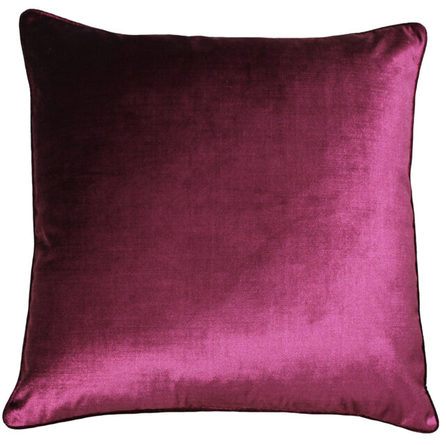 Luxevelvet Feathers Square Scatter Cushion Cushion With Filling