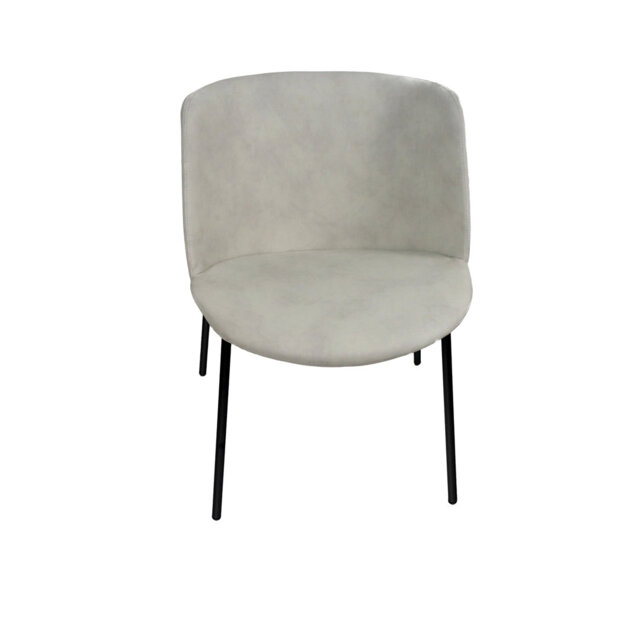 Petaluma 46cm H Upholstered Side Chair in Cream