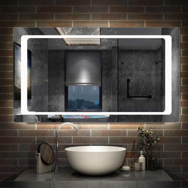 Tupper Fog Free Bathroom Mirror
