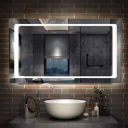 Tupper Fog Free Bathroom Mirror