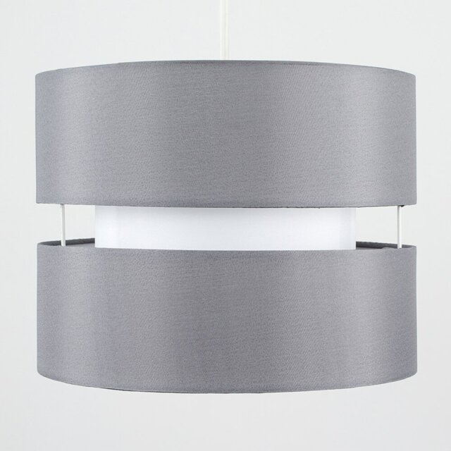 Sophia 20cm H Cotton Drum Pendant Shade ( Clip On )