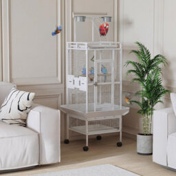 152cm Stainless Steel Floor Bird Cage