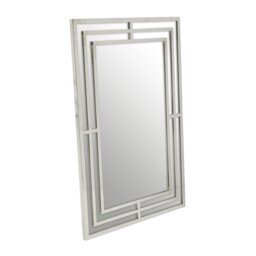 Polaris Metal Flat Wall Mirror
