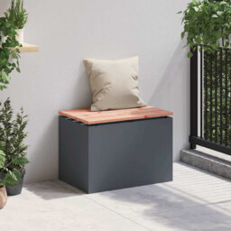 Garden Bench Olive Green 40 X 40 X 43 Cm Steel