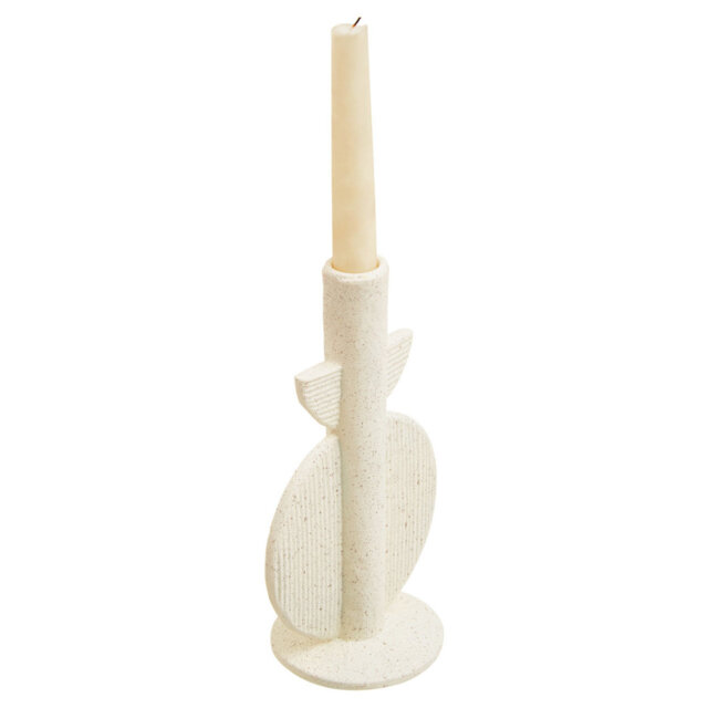 Stone Tabletop Candlestick